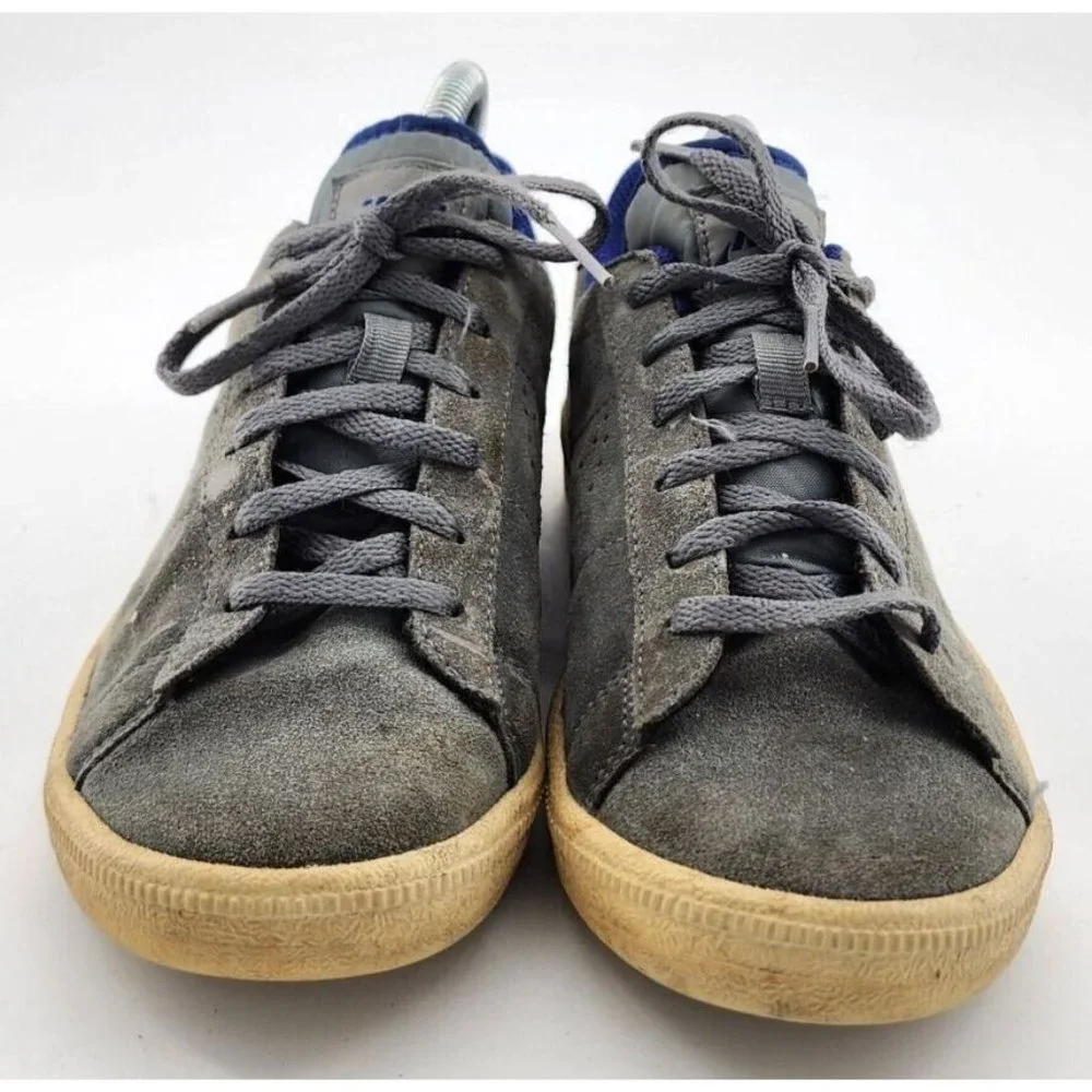 Nike Classic CS‎ Gray Blue Suede Youth Tennis Shoe Size 5Y 719448-003
